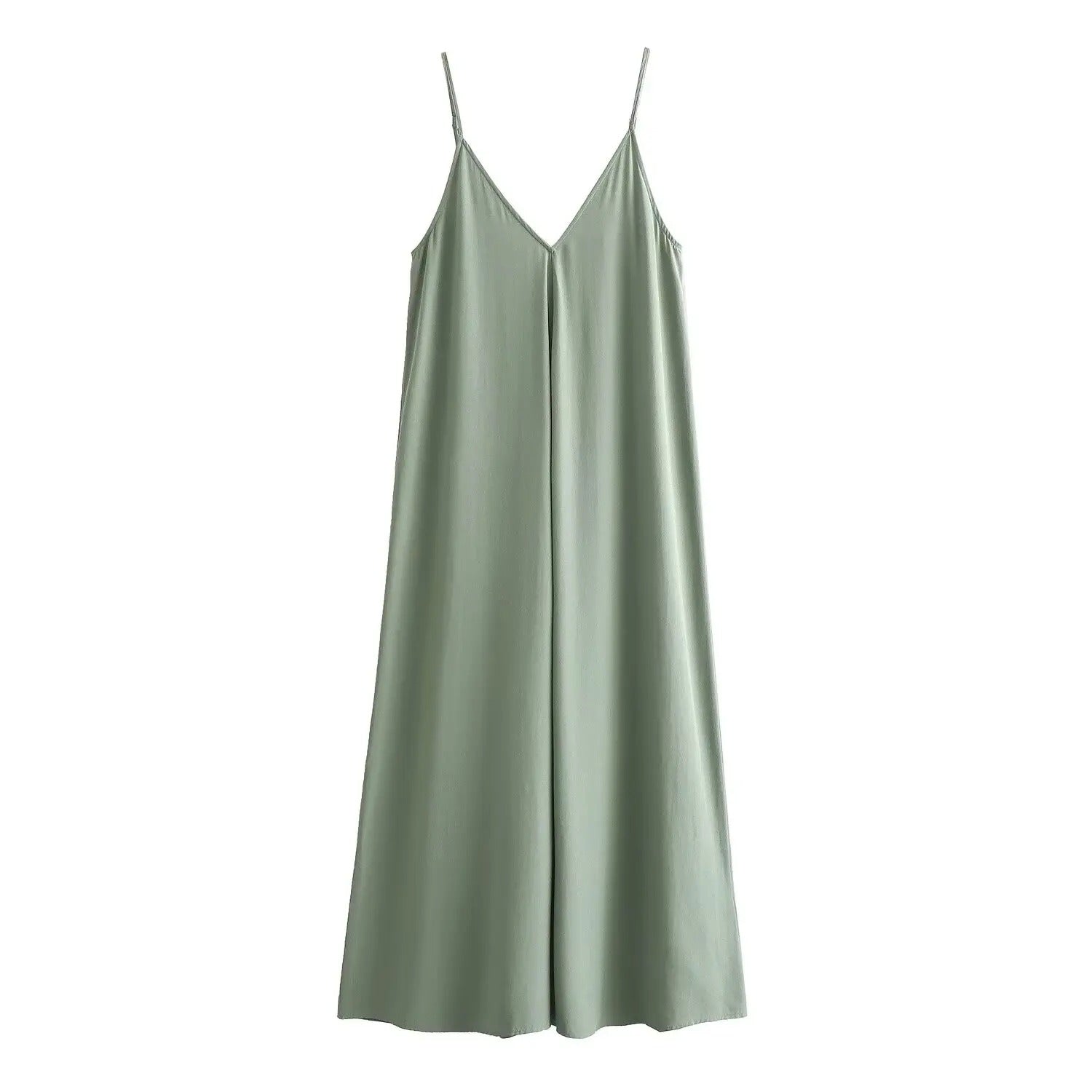 Black Spaghetti Strap Maxi Dress – Elegant Backless Evening Party Gown