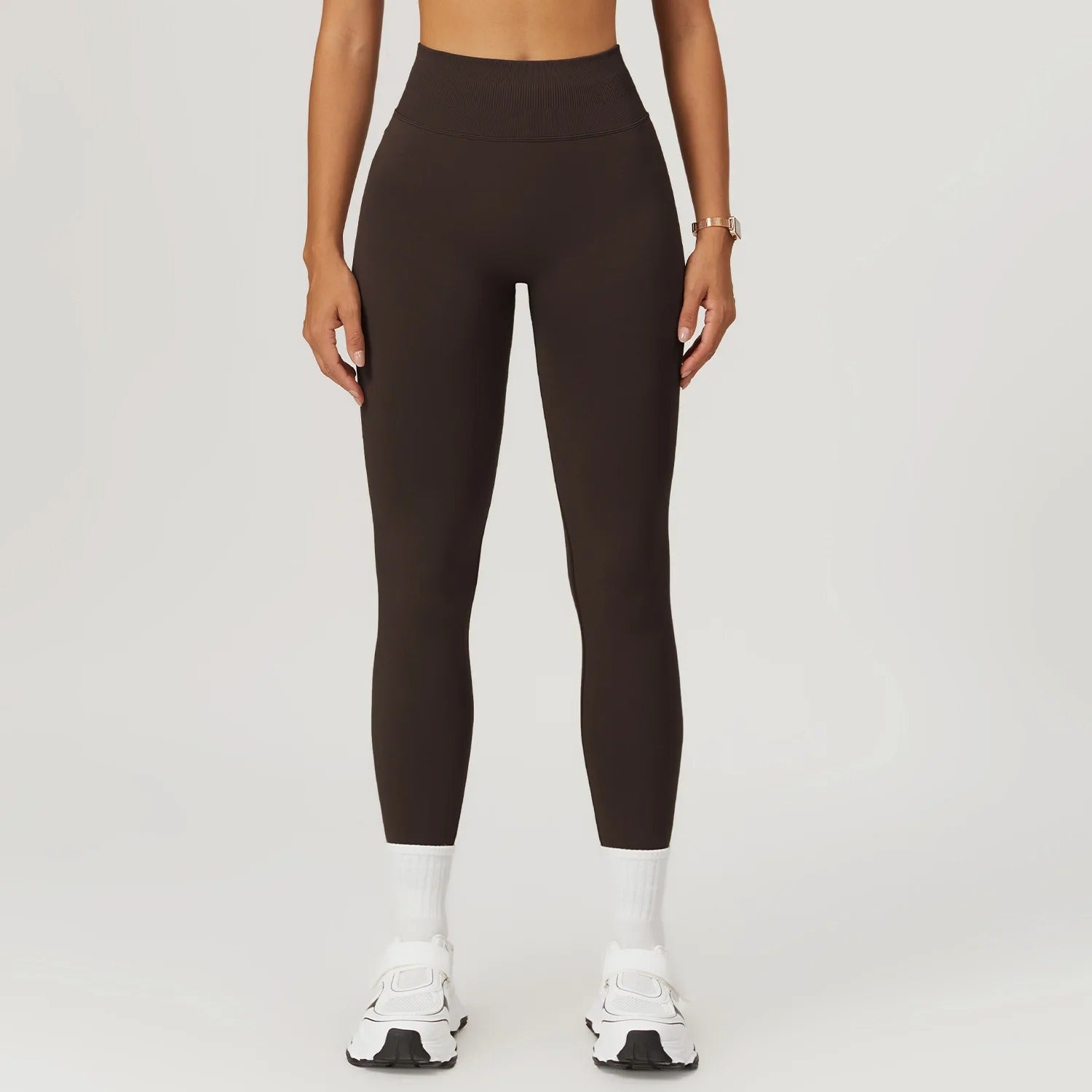 Seamless High Waist Leggings – Fitness Yoga Gym Workout Tights